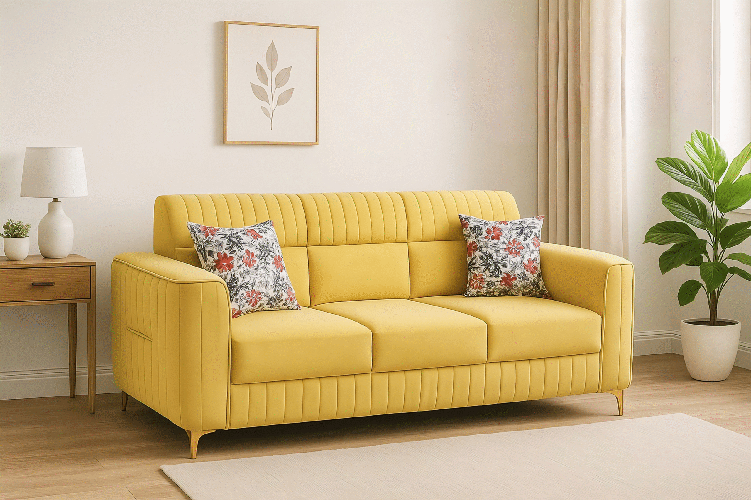 Luxury 5 Seater Sofa Set for Living Room